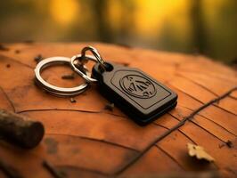 AI generated Custom Keychain Mockup for Personal and Promotional Use - AI Generated photo