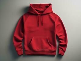 AI generated Stylish Hoodie Mockup for Fashion and Casual Wear - AI Generated photo