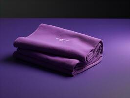 AI generated Functional Gym Towel Mockup for Fitness and Sports - AI Generated photo