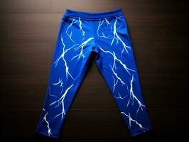 AI generated Trendy Leggings Mockup for Fitness and Fashion - AI Generated photo