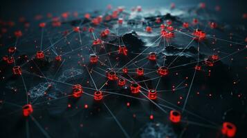 AI generated AI-Enhanced Cybersecurity Threat Detection AI Generated photo