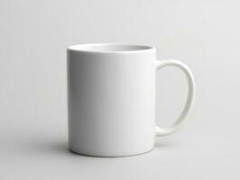 AI generated Stylish Ceramic Mug Mockup for Branding - AI Generated photo