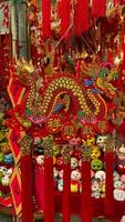 Dragão decoração em chinês Novo ano video