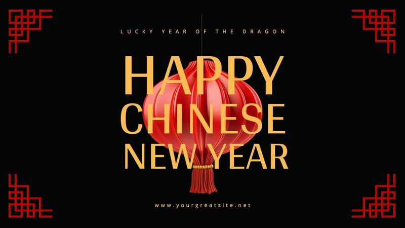 chinese new year social media post