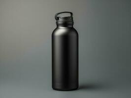 AI generated Dynamic Sports Water Bottle Mockup - AI Generated photo