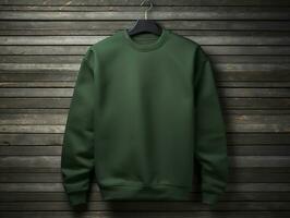 AI generated Cozy Sweatshirt Mockup for Casual and Sportswear - AI Generated photo