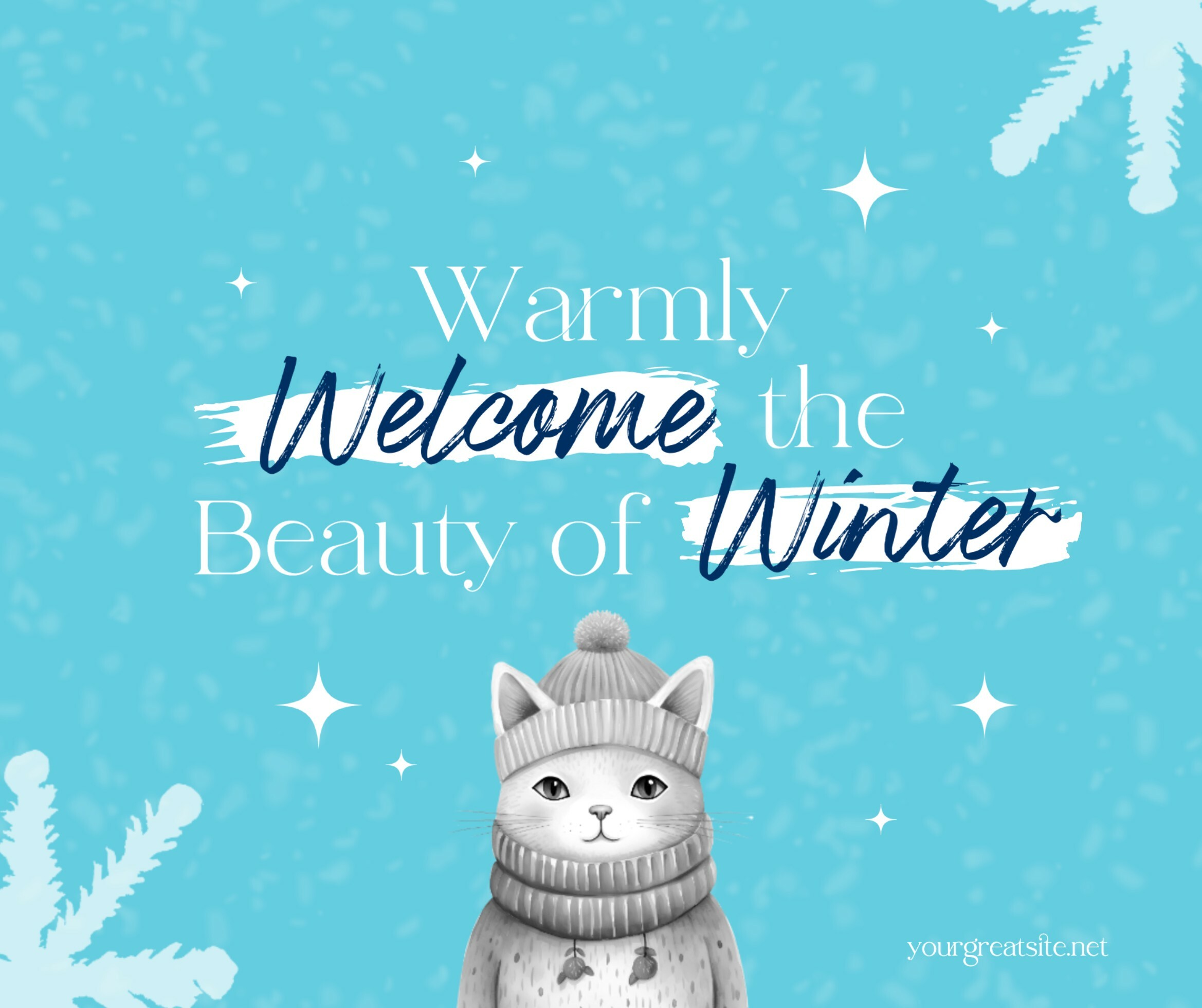 Welcome Winter Facebook Post