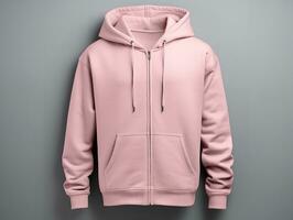 AI generated Stylish Hoodie Mockup for Fashion and Casual Wear - AI Generated photo