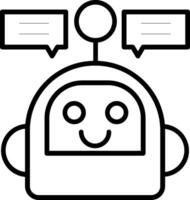 Chatbot Vector Icon