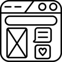 Layout  Vector Icon