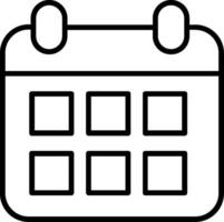 Calendar Vector Icon