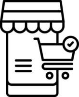 Online Store Vector Icon