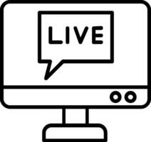 Live Chat Vector Icon