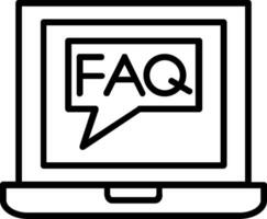 Faq Vector Icon