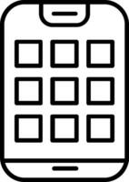 Dial Pad Vector Icon