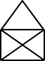 icono de vector de correo