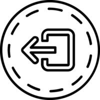 Logout Vector Icon