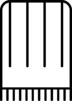 Towel Vector Icon