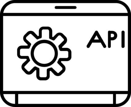 Api Vector Icon