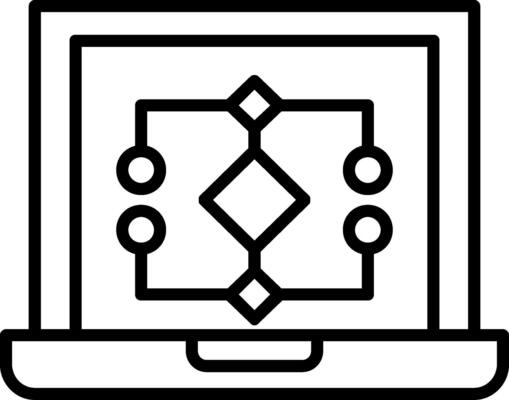 Data Model Vector Icon