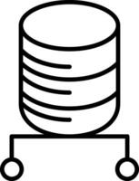 Data Server Vector Icon