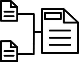 Data Model Vector Icon