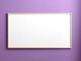 AI generated Interactive Whiteboard Mockup for Creative Ideas - AI Generated photo