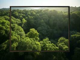 AI generated Dynamic LED Screen Mockup for Vibrant Displays - AI Generated photo