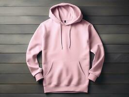 AI generated Stylish Hoodie Mockup for Fashion and Casual Wear - AI Generated photo