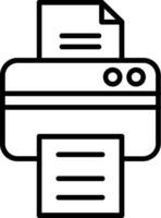 Printer Vector Icon