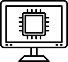 Processor Vector Icon