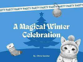 Magical Winter Celebration Presentation template