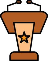 Lectern Vector Icon