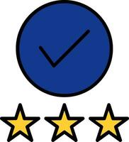 Ratings  Vector Icon