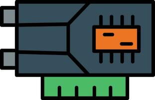 Graphics Card Vector Icon