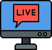 Live Chat Vector Icon