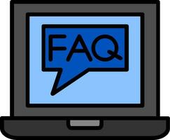 Faq Vector Icon