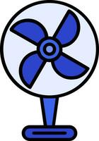 icono de vector de ventilador