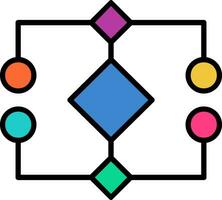 Data Model Vector Icon