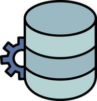 Data Warehouse Vector Icon