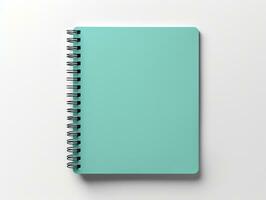 AI generated Stylish Spiral Notebook Mockup for Notes and Sketches - AI Generated photo