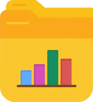 icono de vector de carpeta