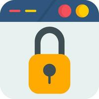 icono de vector de seguridad