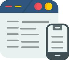 Responsive Vector Icon