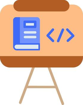 icono de vector de presentación