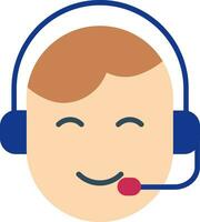 Customer Service Agent Vector Icon