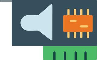 Sound Card Vector Icon