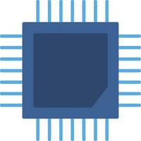 icono de vector de cpu