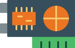 Graphics Card Vector Icon