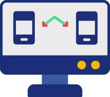 Data Transfer Vector Icon